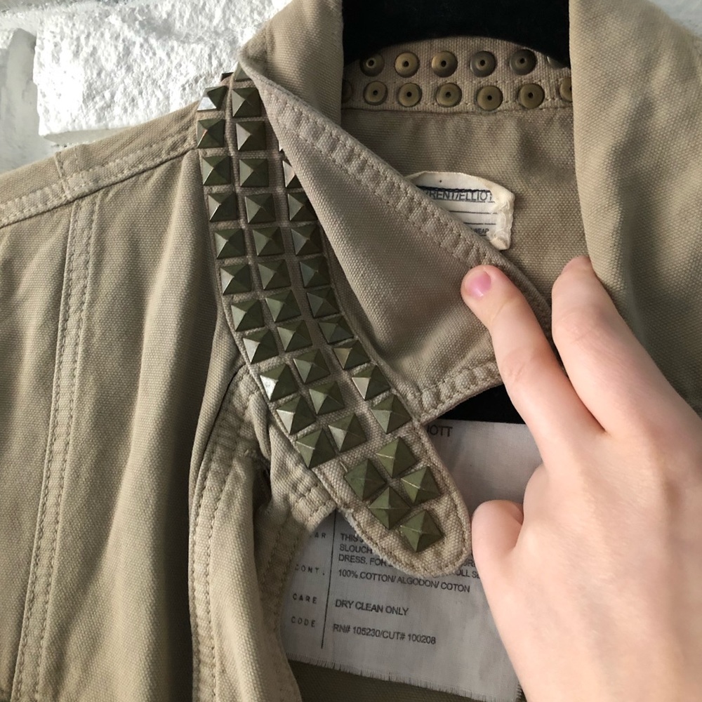 Current Elliot Studded Collar Jacket - image 4